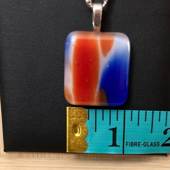 Artisan Fused Glass Pendant - Picture 5 of 12